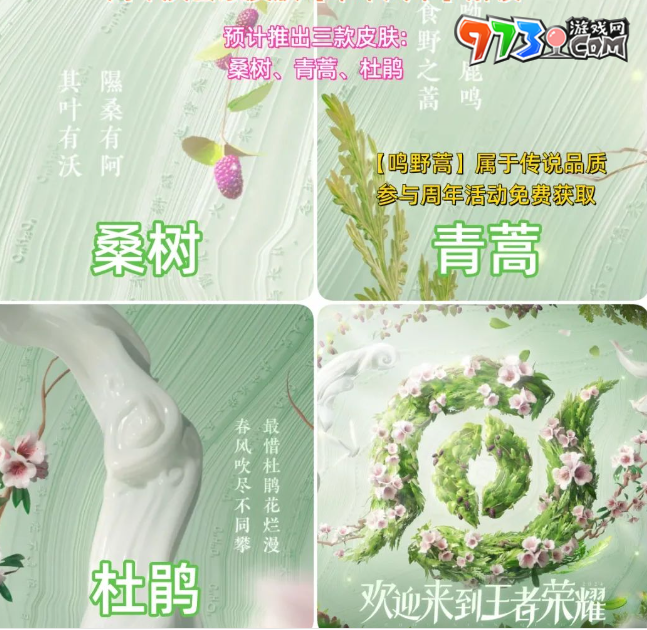 《王者榮耀》2024周年慶皮膚草木風(fēng)華品質(zhì)