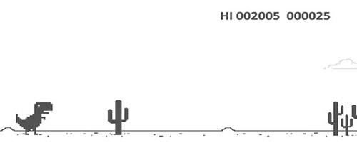 谷歌小恐龍無敵版截圖(3)