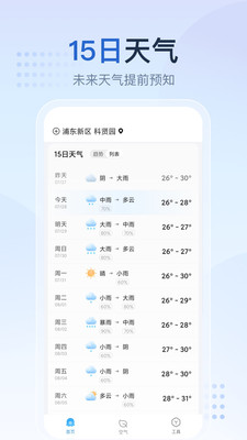 天氣預報指南截圖(2)