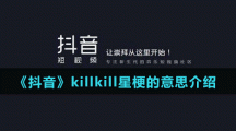 《抖音》killkill星梗的意思介紹