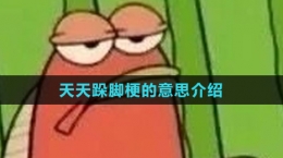 《抖音》天天跺腳梗的意思介紹