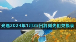 《光遇》2024年1月25日復(fù)刻先祖風(fēng)行季領(lǐng)航員兌換物品介紹