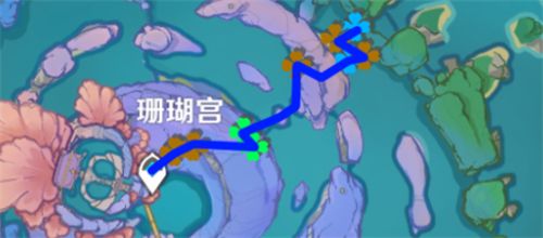 《原神》飄浮靈收集路線分布圖分享